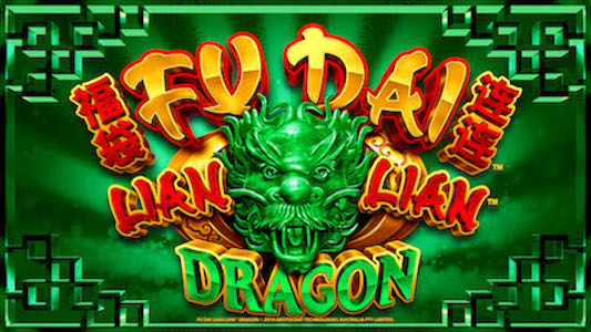 Fu Dai Lian Lian Dragon Slot Machine Logo